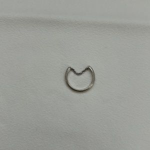 Mejuri midi chain ring (size 4)